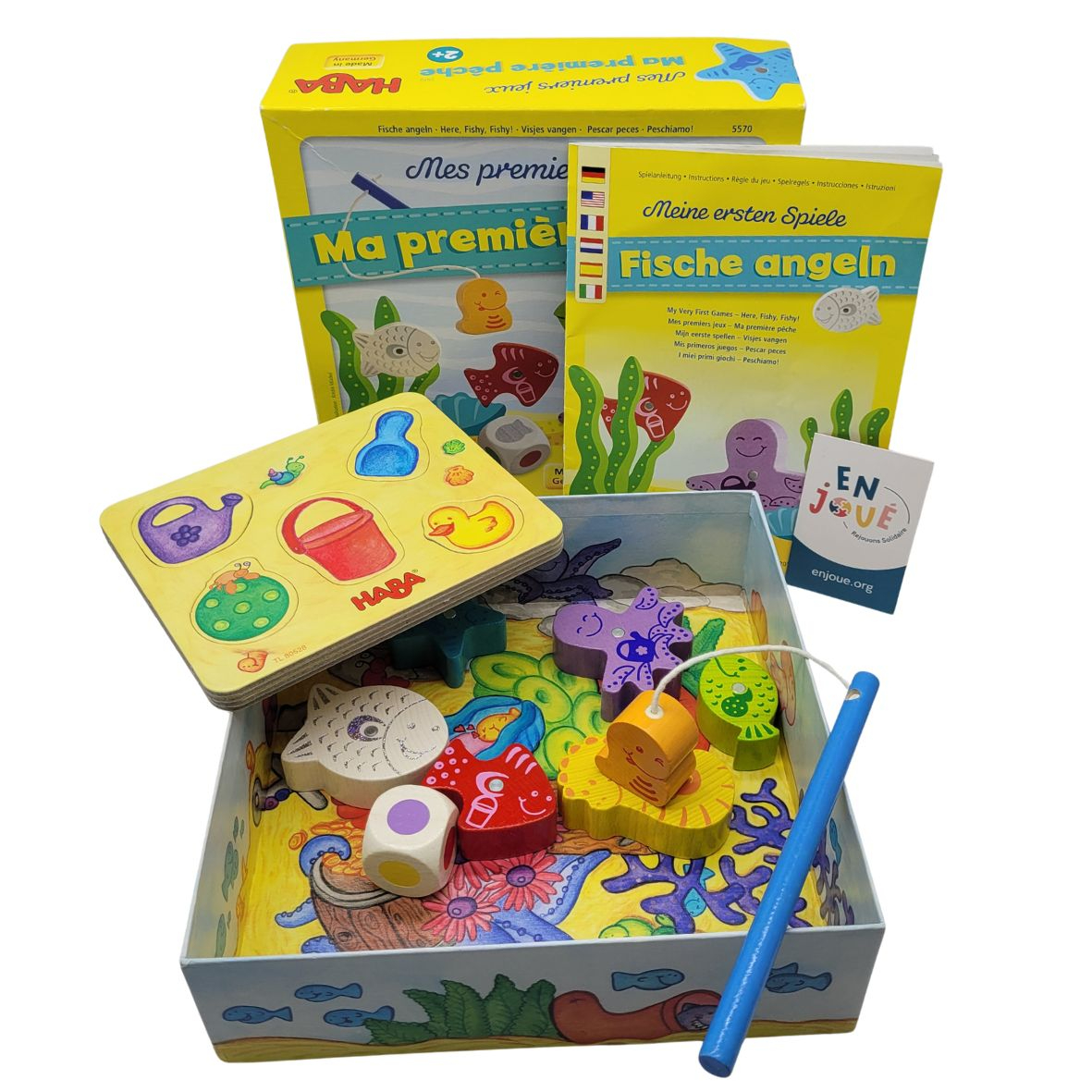 Premier âge - Ma première pêche Mes premiers jeux - Haba - Dès 2 ans. Bon état - Vue 2 - 